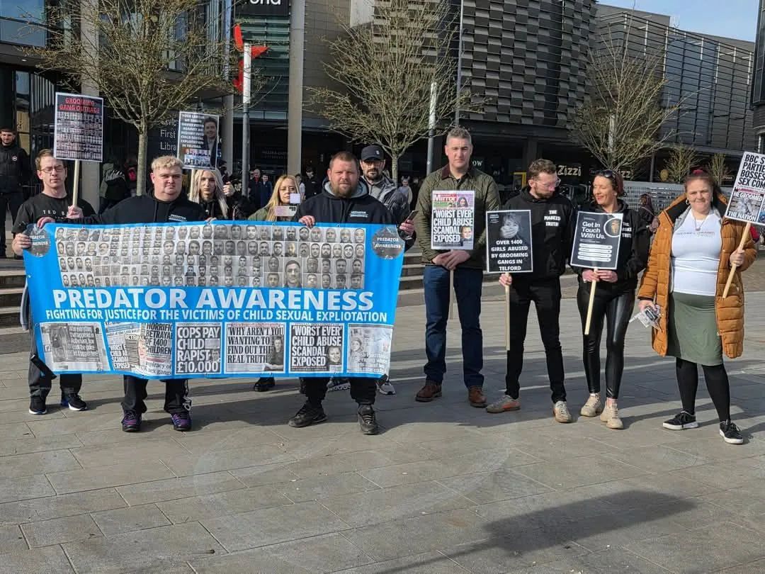 Predator Awareness and HMP Prisons Justice Group Stand Tall After Assault at MediaCity