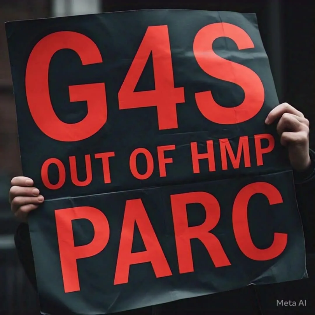 Tensions Rise Following Peaceful Demonstration Outside HMP Parc