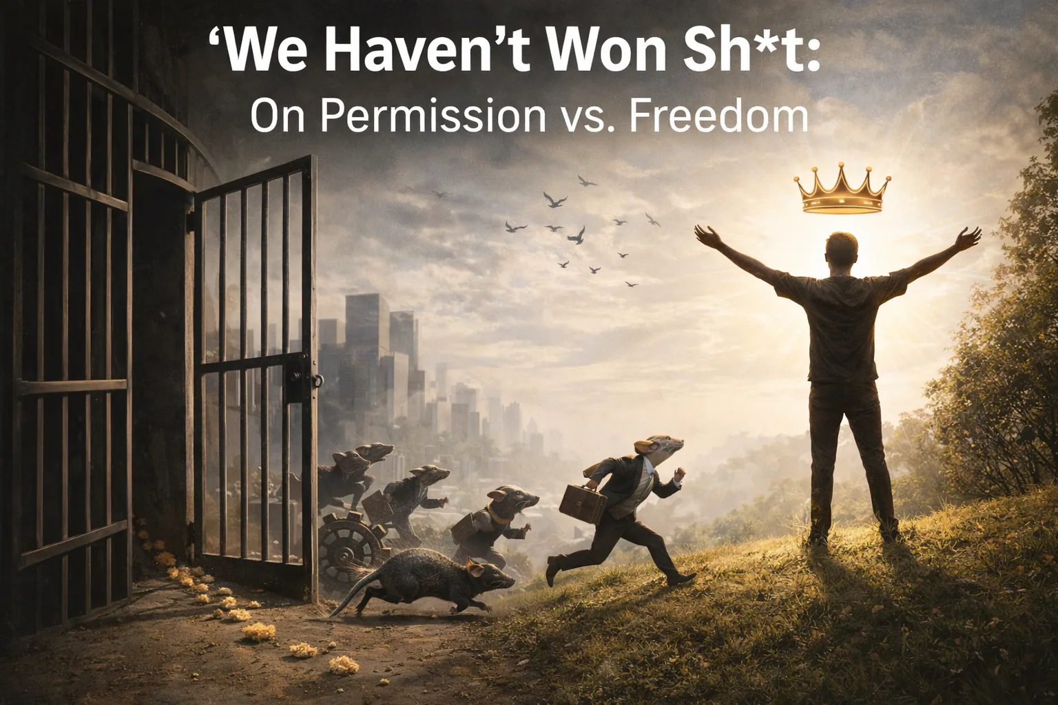 We Haven’t Won Sh*t – On Permission vs. Freedom