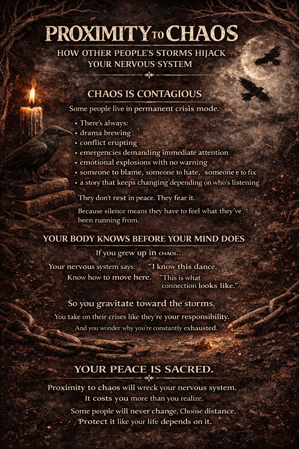 Proximity to Chaos: How Other People’s Storms Hijack Your Nervous System