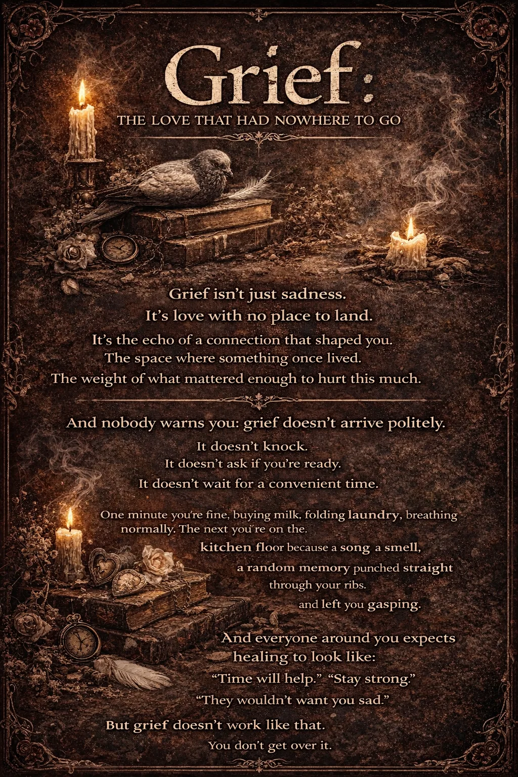 Grief: The Love That Had Nowhere to Go