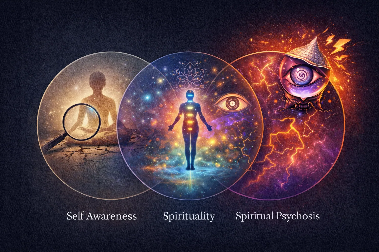 Spiritual Psychosis vs Spirituality vs Self-Awareness