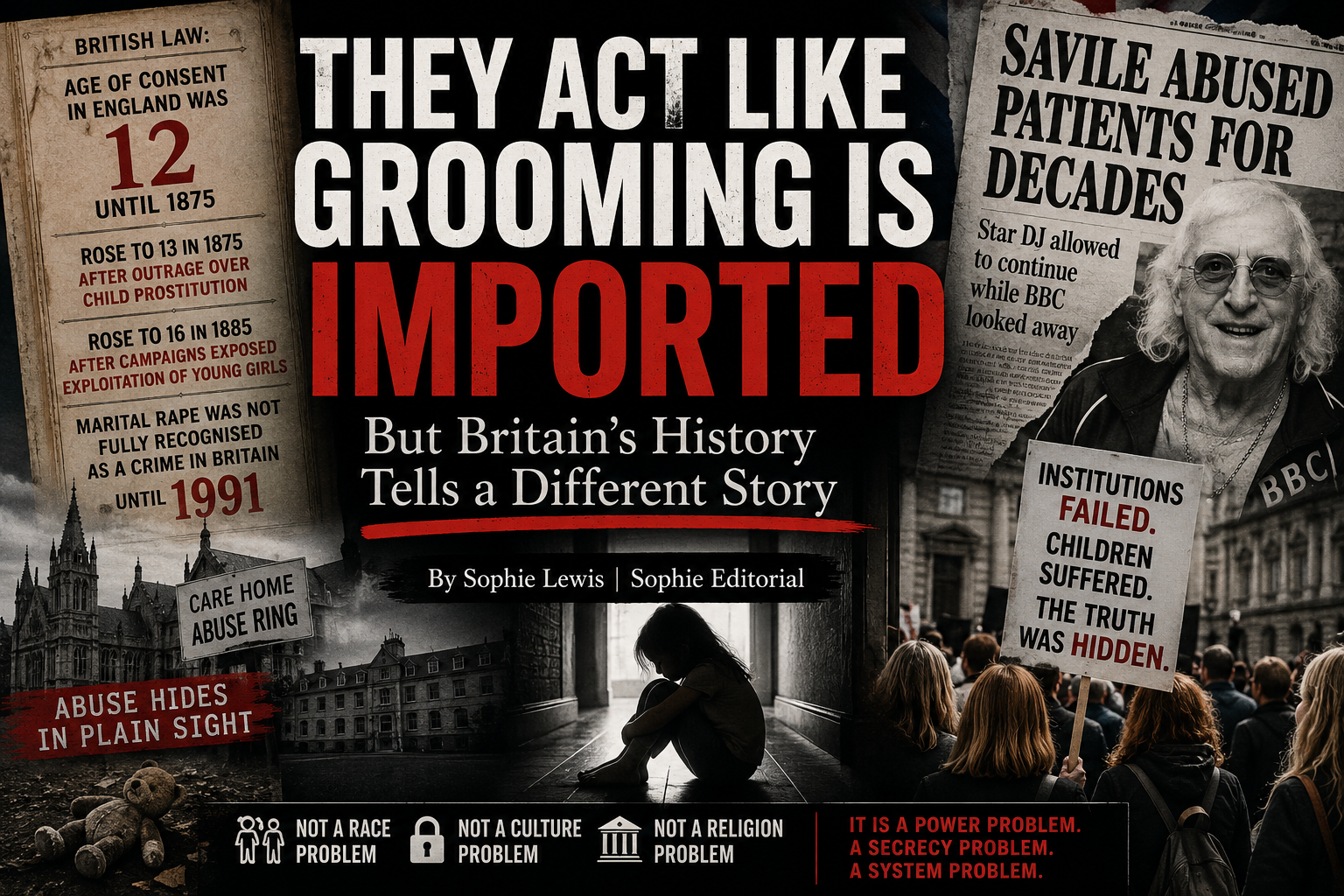 THEY ACT LIKE GROOMING IS IMPORTED