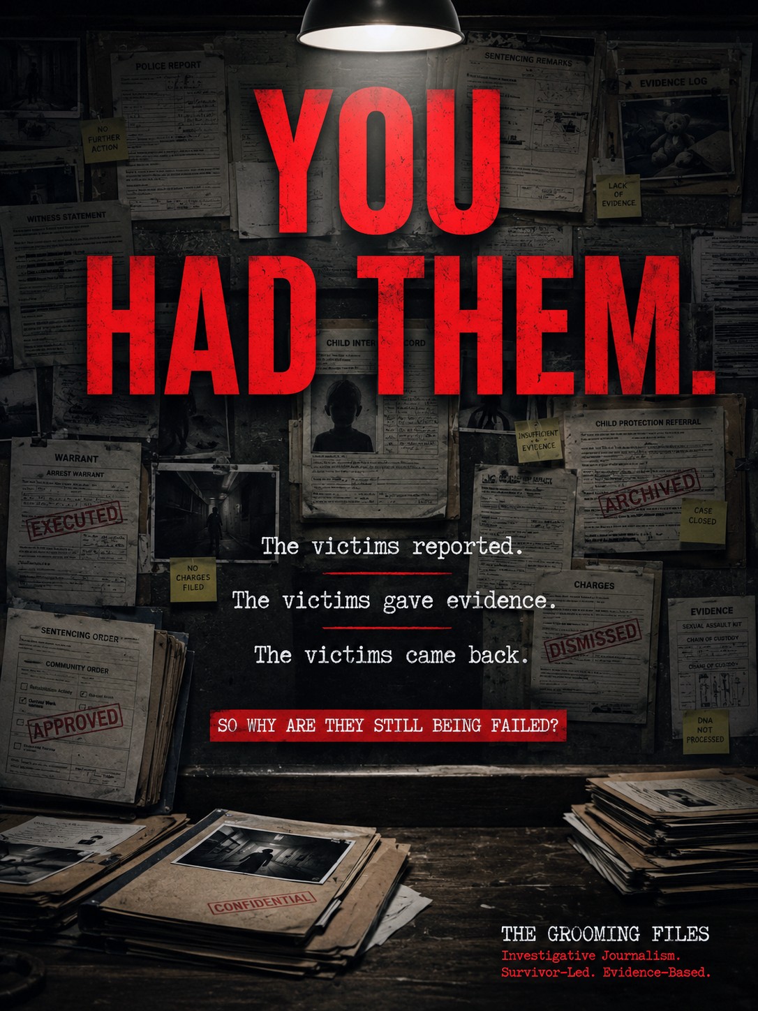 A LETTER TO THE JUSTICE SYSTEM